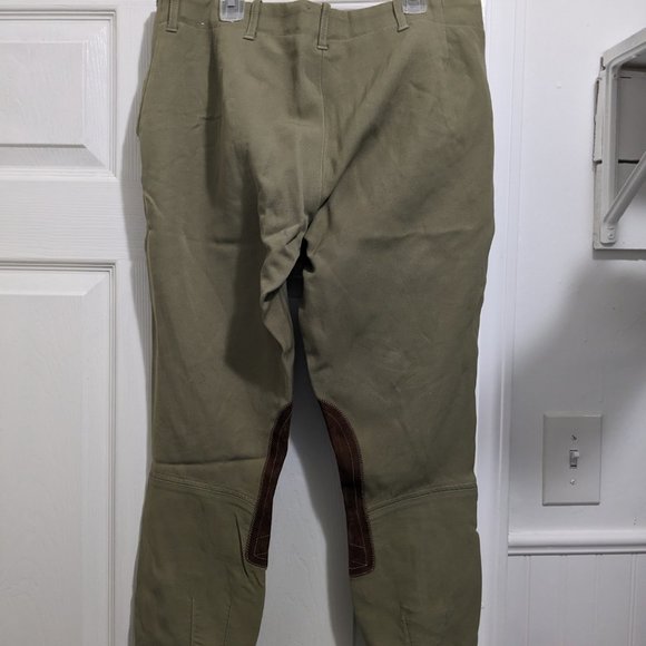 Worn once! Tailored Sportsman side-zip show breeches, sz 32 $14 - Picture 5 of 6